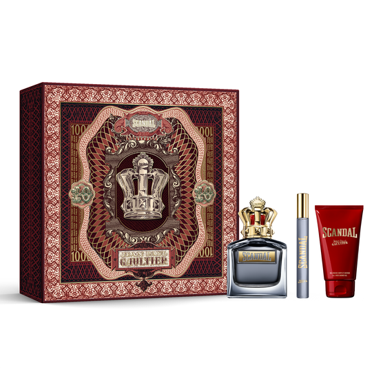 SCANDAL EDT 100ML +  SGEL 75ML + TS 10ML
